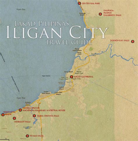 Iligan Map .